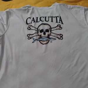 Calcutta Short Sleeve Logo on back Shirt